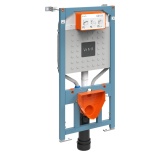 VitrA V-Fix 1.12m Wall Hung Concealed Cistern & W.C Frame Cut Out